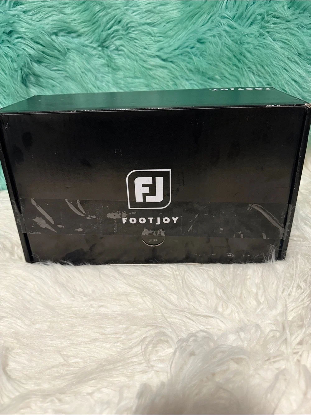 NIB FootJoy White Leather Men’s Golf Oxfords Black Lining Mens 8/ Women’s 9.
